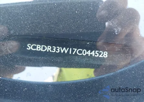 2007 Bentley Continental Gtc z USA, uszkodzony, nr VIN SCBDR33W17C044528